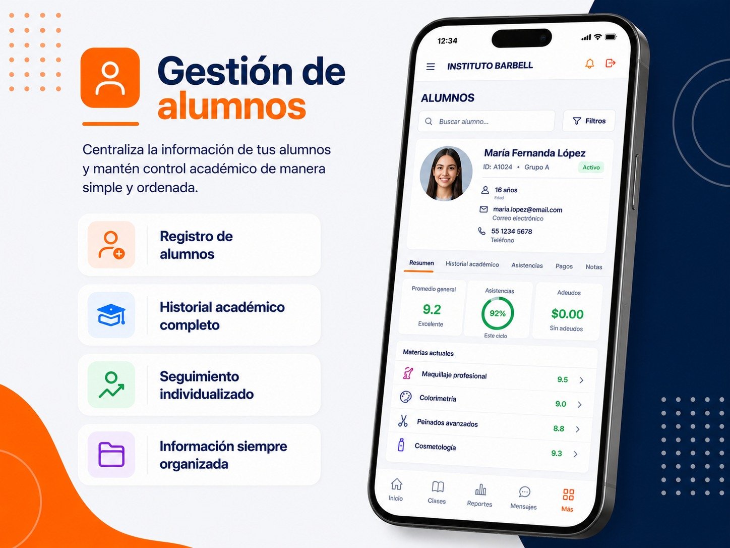 Módulo alumnos